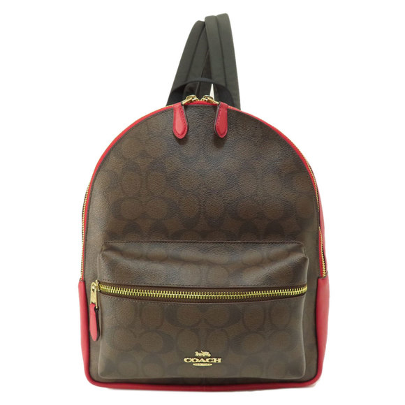 COACH F32200 Signature Backpack/Daypack PVC Women's - Picture 1 of 10